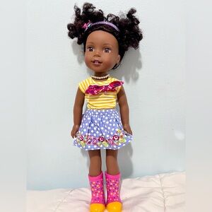 American Girl WellieWishers Kendall 14.5" Doll including outfits